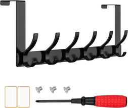 Over the Door Hooks, 12 Hooks over the Door Hanger Hook, 15.5&quot; L X 4.5&quot; ... - £7.89 GBP