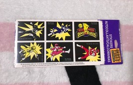 Vintage Saban&#39;s Mighty Morphin Power Rangers Stickers Hallmark 1994 Party Favors - £11.18 GBP