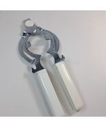 Vintage Leifheit Universal Jar Lid Can Opener West Germany white plastic... - $45.00