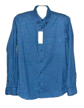 UNIQLO Men&#39;s Blue Navy Plaid Flannel  Soft Long Sleeve Shirt Size XL - £28.96 GBP