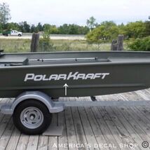 Polar Kraft Boat Yacht Decals 2PC Set Vinyl High Quality Large New 30” OEM - $33.65