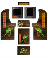 Arcade1up,frogger Arcade 1up Arcade Desig/Arcade Cabinet graphics Art - $28.00+