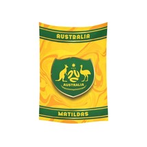 Australia Matildas Football Team FIFA Women&#39;s World Cup 2023 Wall Tapestry - £27.96 GBP+