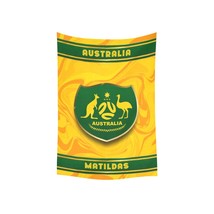 Australia Matildas Football Team FIFA Women&#39;s World Cup 2023 Wall Tapestry - £28.03 GBP+