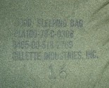 US Army, Marines, et al polyester sleeping bag hood Gillette Ind. 1978  - £15.69 GBP