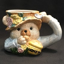 Fitz &amp; Floyd Honey Bear Pot Coffee Mug Cup 1995 14oz. - $22.76