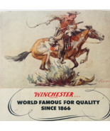 1950 Winchester Firearms Advertisement Vintage Guns Goodwin Cowboy Art D... - €21,33 EUR