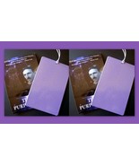 TWO Tesla Purple Plates - Positive Energy - 2.5 x 3.7 in (6.3 x 9.3 cm) ... - $825.96 MXN