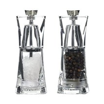 Cole &amp; Mason Precision Crystal Acrylic Salt and Pepper Mill Gift Set - Transpare - $61.00