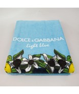 Dolce &amp; Gabbana Light Blue Beach Towel NIB - $69.50 CAD