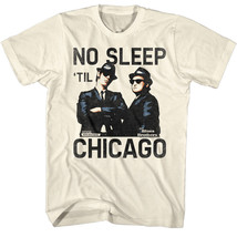 Blues Brothers No Sleep Til Chicago Men&#39;s T Shirt Road Trip Jake &amp; Elwood Belush - £19.79 GBP+