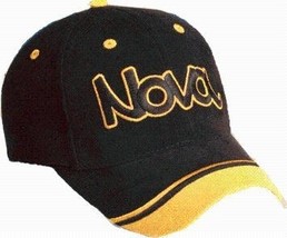 Nova by Chevy on a Gold and Black new Ballcap w/free shipping - $24.00