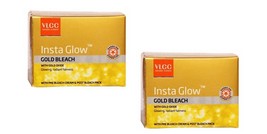 VLCC Natural Sciences Insta Glow Gold Bleach (Pack Of 2) 30 g - £16.77 GBP