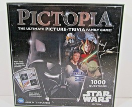 Star Wars Ed Pictopia the Ultimate Picture-Trivia Family Board Game Comp... - $12.19