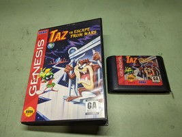 Taz in Escape from Mars Sega Genesis Cartridge and Case - £4.37 GBP