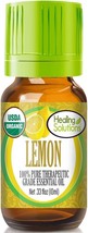 Healing Solutions Organic 10ml Oils Type: Lemon - £11.15 GBP