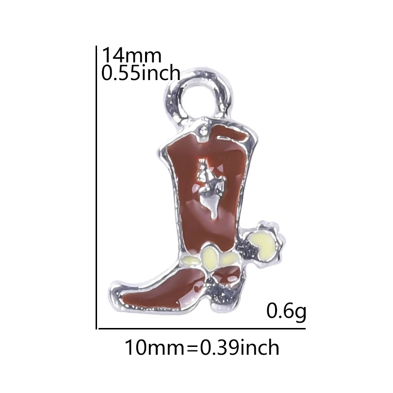 G oil shoes martin boots western cowboy boots rhinestones charms gold color pendant for thumb200