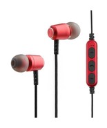 MS-T15 Metallic Wireless Bluetooth In Ear Sports Headset RED - £7.46 GBP