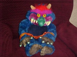 24&quot; My Pet Monster Plush Toy With Hand Cuffs From Amtoy 1986 AS IS - £155.74 GBP