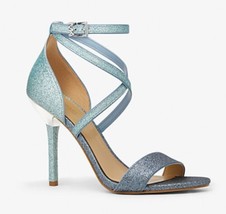 MICHAEL KORS - Astrid Glitter Embellished Sandal - size 7.5 - £72.91 GBP