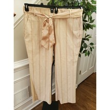 Cato Women&#39;s Cream Rayon Mid Rise Straight Leg Dress Pant Size 24W - $31.68