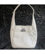 DKNY ONYA Beige PEBBLE Leather Hobo Satchel Bag NEW - $3,061.54 MXN