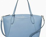 Kate Spade Monica Satchel Blue Pebbled Leather WKR00240 Crossbody NWT $3... - $132.65