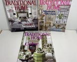 Traditional Home Magazine Interior Design Home Decor Lot of 3 2017 and 2018 - £13.03 GBP