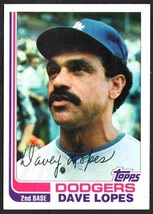 Los Angeles Dodgers Dave Lopes 1982 Topps #740 nr mt ! - £0.39 GBP