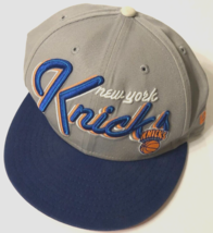 N.Y. Knicks NBA Hardwood Classics Sewn Gray Throwbacks Baseball Cap Hat ... - $8.48