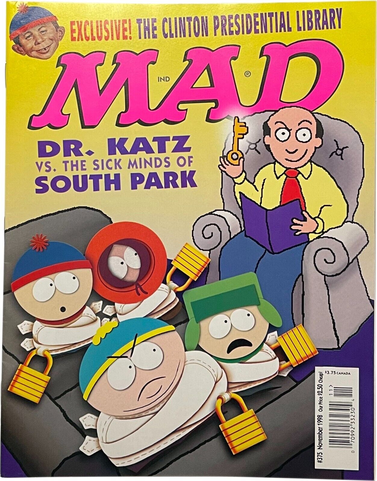 Primary image for MAD Magazine #375 November 1998  VG++