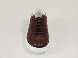 Men's Shoes GENIO Turkey Casual Dress Genuine Leather Braided 120198803 Cognac image 2