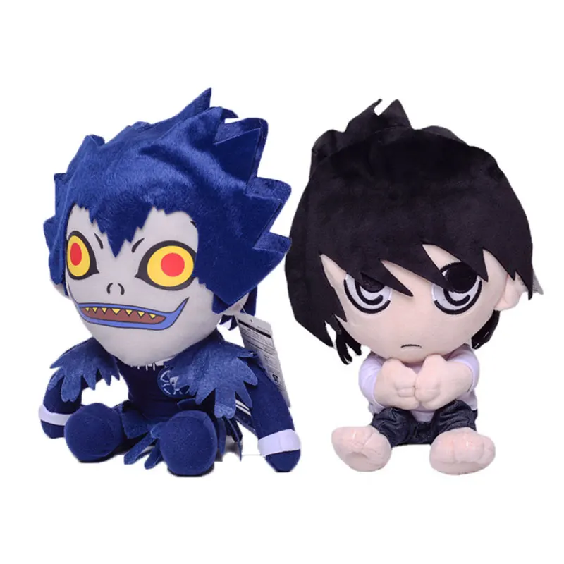 30cm Anime Death Note Anime L Lawliet and Ryuuku Plush Dolls Stuffed Toys For - £20.23 GBP+