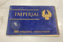 1964 CHRYSLER IMPERIAL OWNERS MANUAL GENUINE OEM VINTAGE PART - $13.25