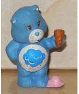  1984 Kenner Care Bears Grumpy Bear Mini Pvc Figure Vintage 80&#39;s #1 - $25.85