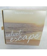BareMinerals Velvet Escape Kit of 6 eye shadow Sand Shell Fog Sea Coconu... - $676.26 MXN