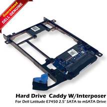 Lot x 15 Dell Latitude E7440 E7450 Laptop Hard Drive Caddy Msata-5MM Fra... - $147.07