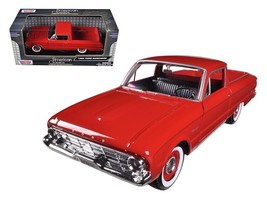 1960 Ford Falcon Ranchero Pickup Red 1/24 Diecast Model Car by Motormax - £30.82 GBP