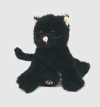 Webkinz Cat HM135 With NO Code Plush Toy Collectable Clean Black Fur Retired 12" - $13.75