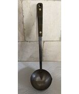 VINTAGE 11.75” FLINT STAINLESS STEEL 4 OUNCE SOUP/SAUCE SPOUT LADEL Ekco... - $33.52 CAD