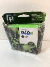 NEW HP 940XL Black Ink Cartridge C4906AN Original Genuine New Officejet 940 XL - £11.23 GBP+