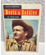 Luke Cummings 1958 TOPPS TV WESTERNS Card Boots &amp; Saddles #66 The Indian... - €4,29 EUR