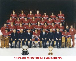 MONTREAL CANADIENS 1979-80 8X10 TEAM PHOTO HOCKEY NHL PICTURE STANLEY CU... - $4.94