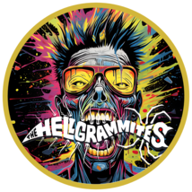 &quot;The Helgrammites&quot; Punk Zombie Sticker - $0.98