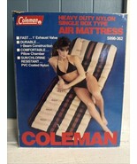 Vintage Coleman Heavy Duty Nylon Single Box Type Air Matress Pre- Owned - $92.78 CAD