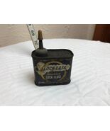 Vintage LOCK-EASE Graphited Lock Fluid Advertising Tin Oil Can - $15.68
