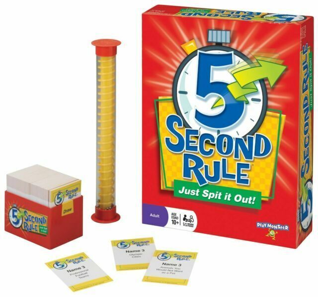 PlayMonster 5 Second Rule - Just Spit It out - $14.01