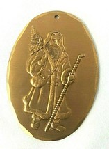  1st Edition Santa 1993 Wendell August Forge Bronze Father Christmas Ornament - £20.85 GBP