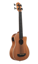 Kala Scout Fretless Acoustic-Electric U•Bass® Ukulele (UBASS-SCOUT-FL) - £212.76 GBP
