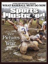 Sports Illustrated Magazine Poster Print Art NFL MLB NCAA 12x8in Metal S... - $24.74